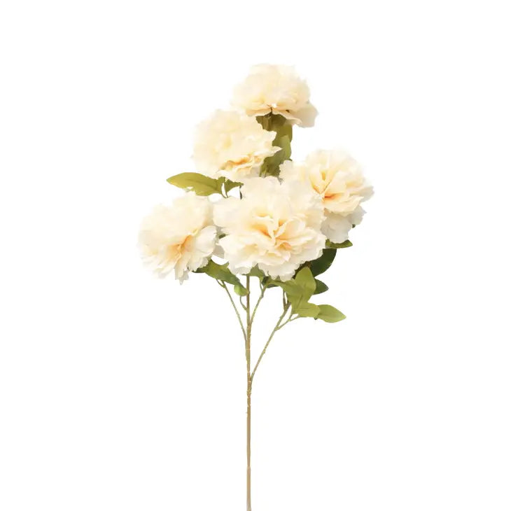 Peach 30" Peony Spray