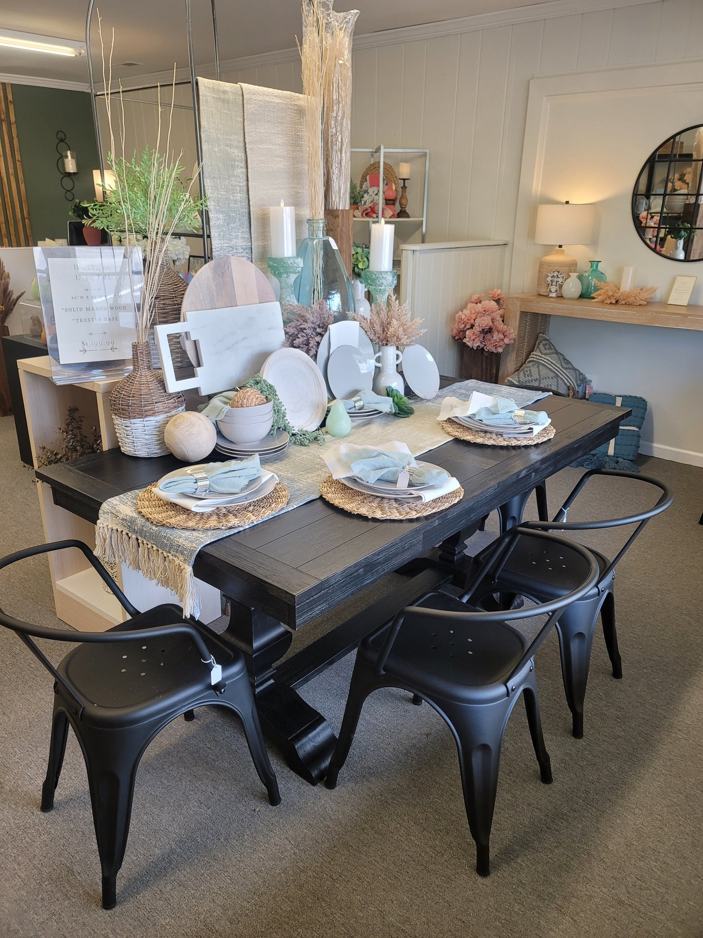Bradding 66" Mango Wood Dining Table - Ore