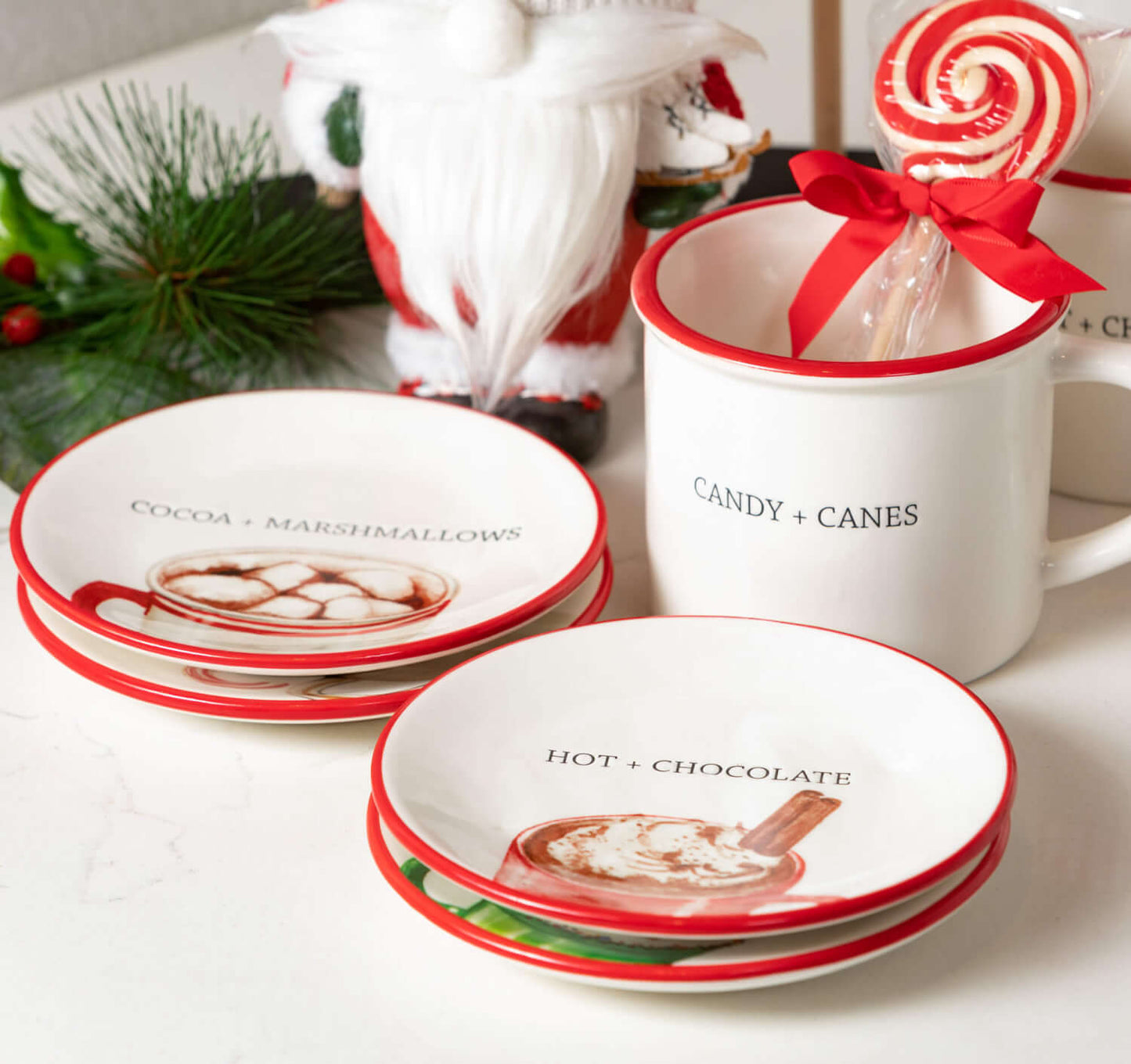 Cocoa Set Of 4 Dessert Plate