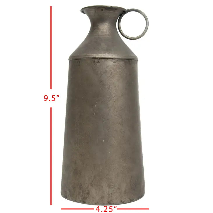 Kendra 9.5" Metal Vase