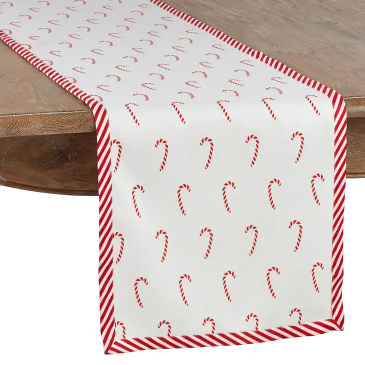 Candy Cane Table Runner - 72"
