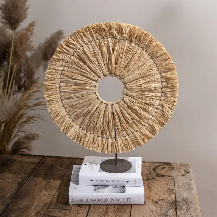 Ridley Raffia Grass Decorative Accent
