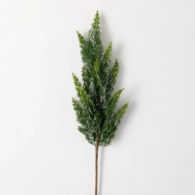 Frosted Green 30" Cedar Spray