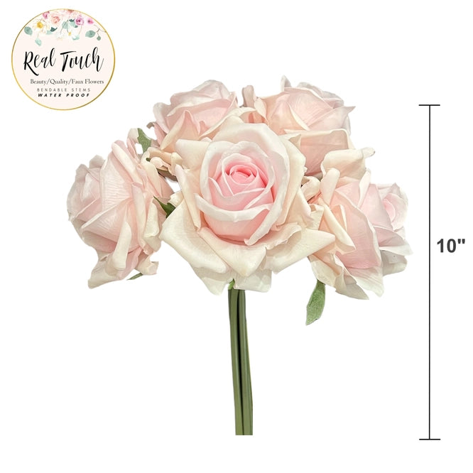 Pale Pink Roses 5 Stem Bundle