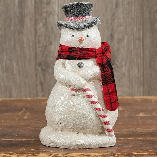 Harold 8" Snowman With Candy Cane