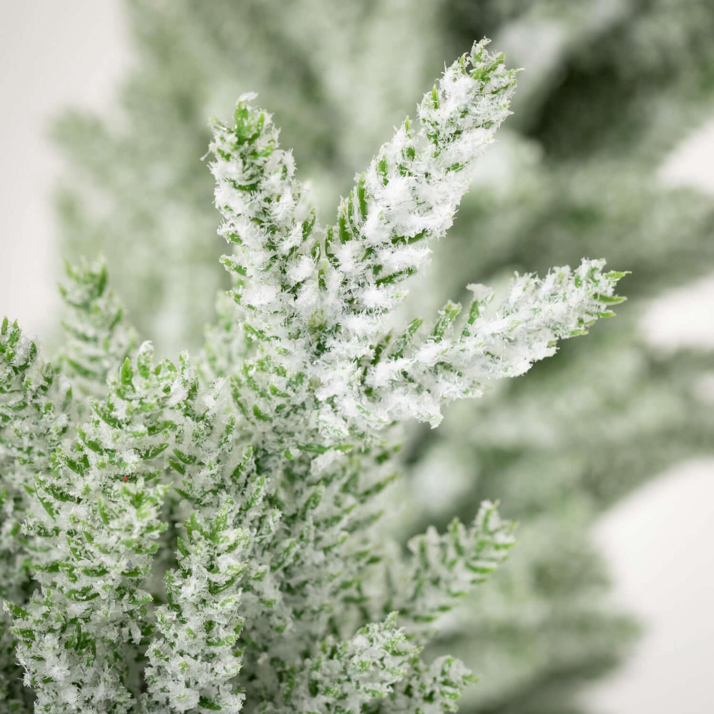 Snowy Pine Tree Set Of 2