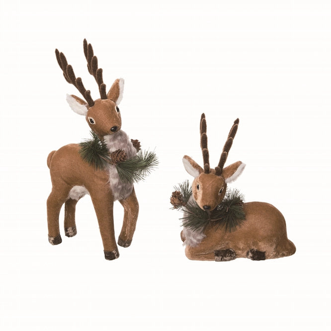 Woodland Brown Foam Reindeer