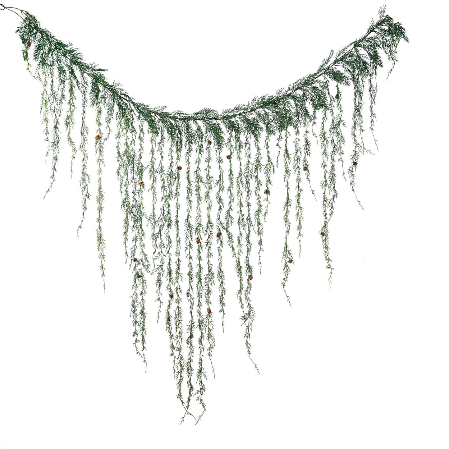 Weeping 6' Cedar Mantle Garland