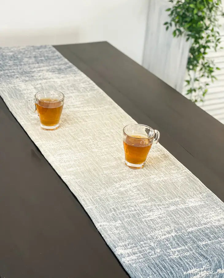 Marina 72" Handwoven Ombre Table Runner