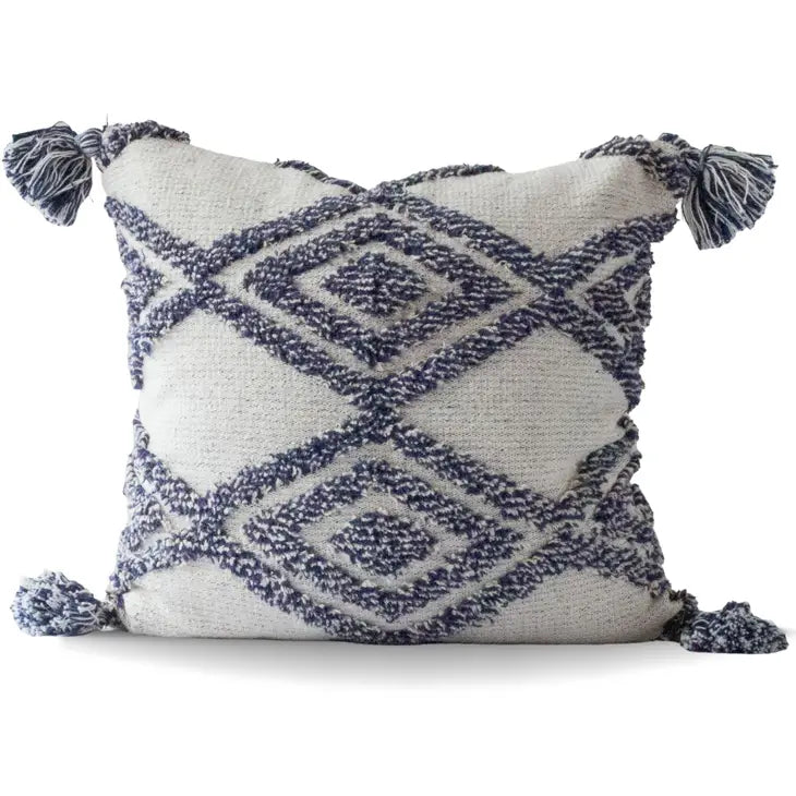 Beaufort 20" Diamond Tufted Pillow