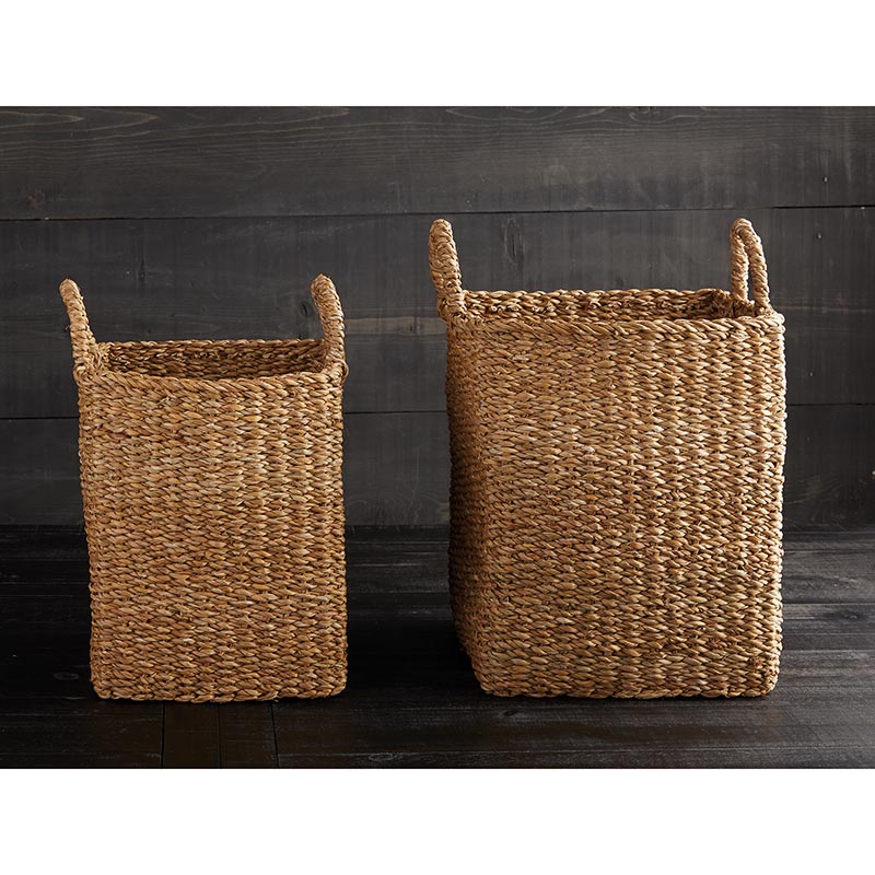 Handwoven Sea Grass Basket Set of 2