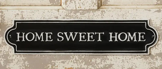 Home Sweet Home 17.5" Iron Sign