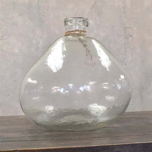 Iris Organic Form 12.5" Glass Vase