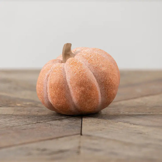 Slanted 3" Orange Pumpkin