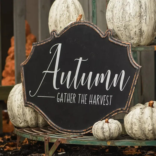 Autumn Gather Sign