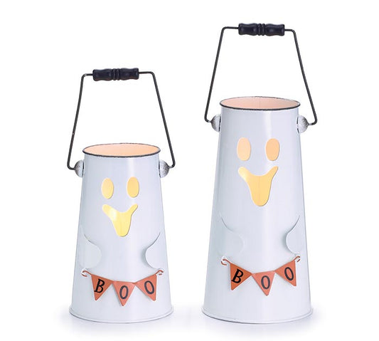 Boo Ghost Lantern Set Of 2