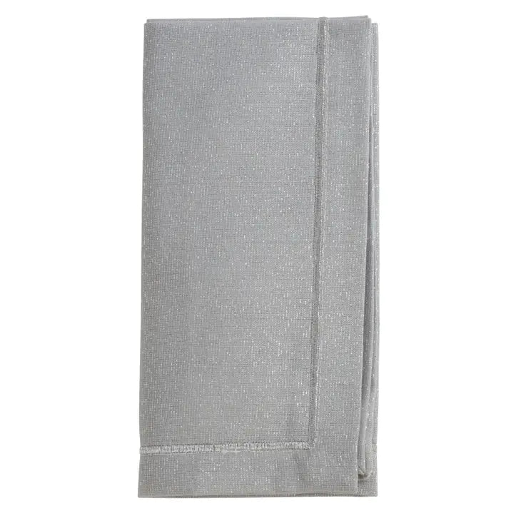 Silver Shimmer Dinner Napkin