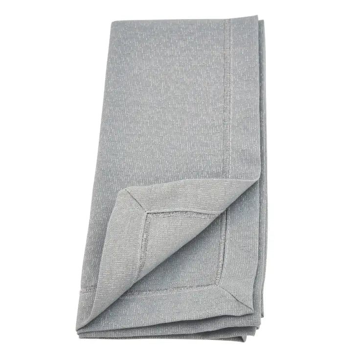 Silver Shimmer Dinner Napkin