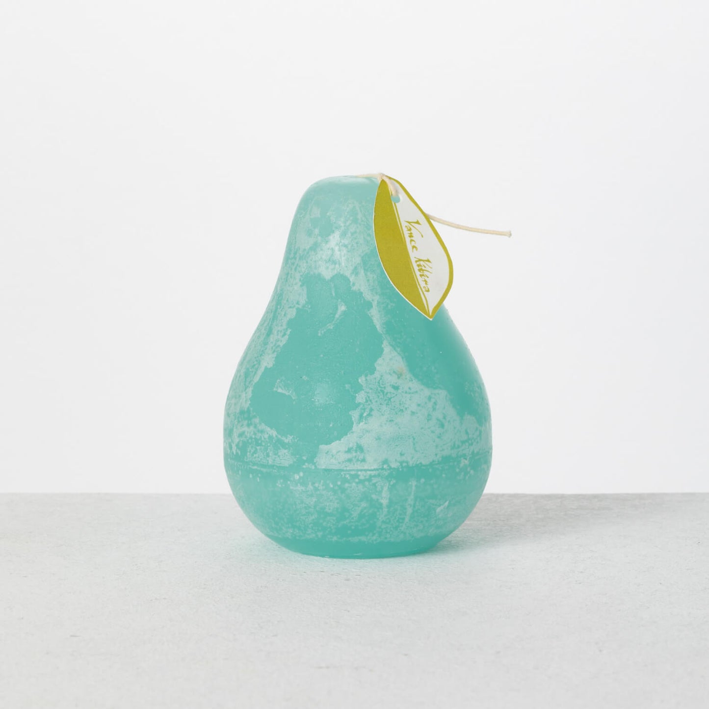 Vance Kitira Pear Shaped Candle - Sea Foam