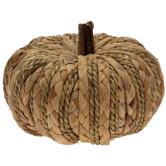 Woven Wicker Pumpkin - 7.5"