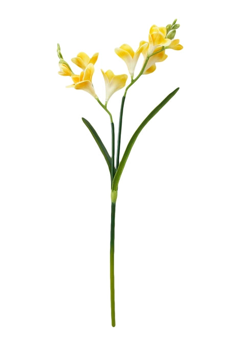 Yellow 20" Freesia Spray