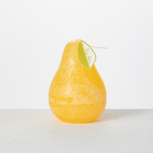 Vance Kitira Pear Candle - Yellow